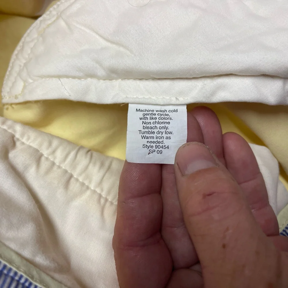 J. Crew Vintage Yellow Cotton Shorts‎ Size 33